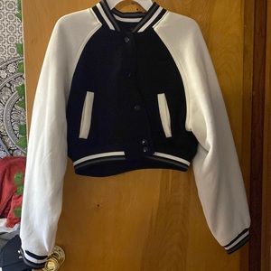 H&M cropped varsity jacket ANY OFFER ACCEPTED